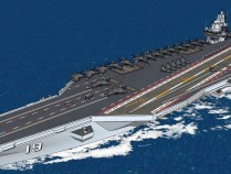 全面追赶美国,中国004型航母承前启后,到底有多强悍?