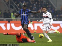 意甲-劳塔罗破门邓弗里斯建功 国米2-2博洛尼亚6连胜遭终结