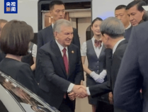 多国领导人乘高铁抵达北京