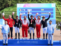 全运马术三项团体金牌！惠州运动员乔仑巴特助广东再夺一金