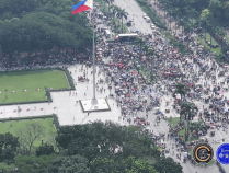 菲律宾首都爆发大规模抗议