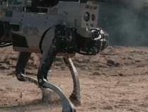 解放军“机器狼”投入台海,集群抢滩动作丝滑