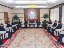 山西省人大常委会代表工委主任陈振亮一行在汾酒走访调研